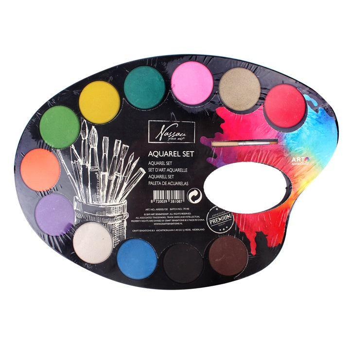 Nassau Fine Art Watercolors Set