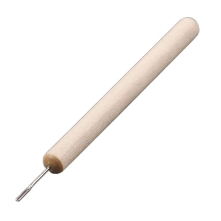 D.K. Art & Craft quillingtool met houten handvat, ca. 10 cm