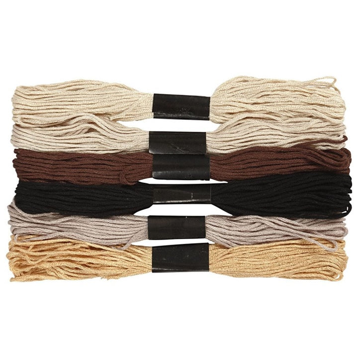 Creativ Company borduurgaren 1 mm, 6 kleuren à 8 m – afbeelding 5