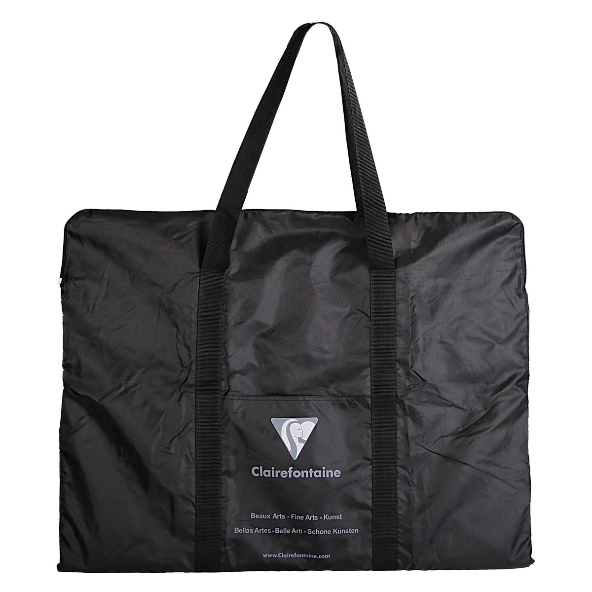 Nylon Portfolio Art Bag Black 40 – 59 cm CLAIREFONTAINE