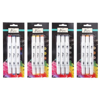 Nassau Fine Art alcoholmarkers met penseelpunt en brede punt, set van 3