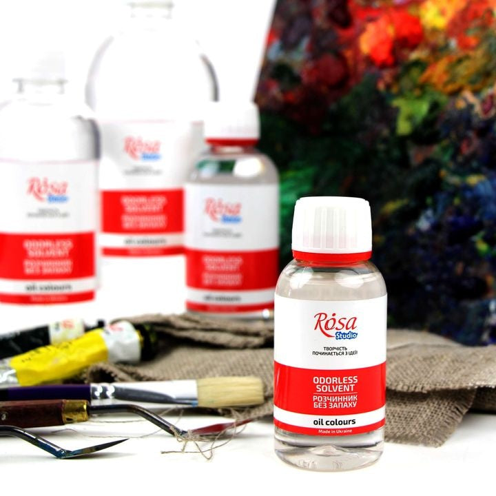 ROSA Studio geurarm oplosmiddel voor olieverf, 125–1.000 ml – afbeelding 2