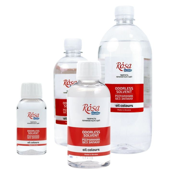 ROSA Studio geurarm oplosmiddel voor olieverf, 125–1.000 ml – afbeelding 3