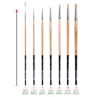 Da Vinci Chuneo 7729 rond penseel, synthetisch – afbeelding 2