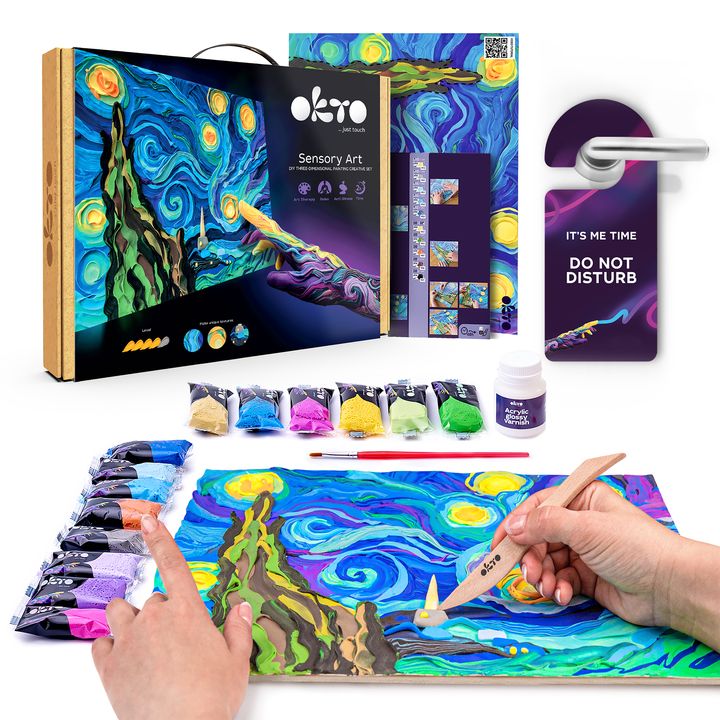 OKTO 3D Creative Set “Starry Sky” 30 x 40 cm — image 1
