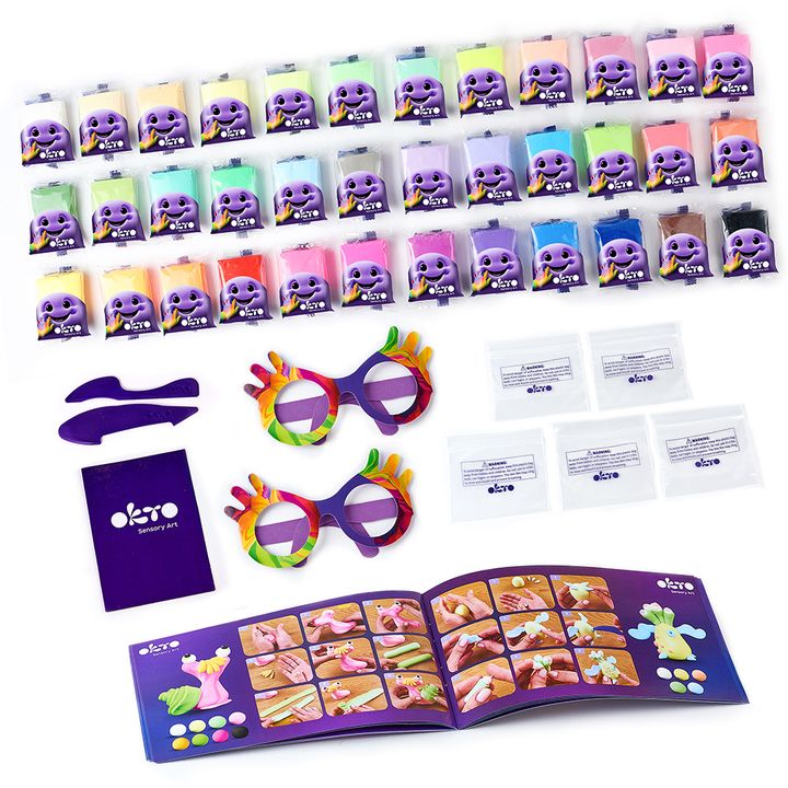 OKTO Air-Dry Clay Set, 36 Shades — Image 2