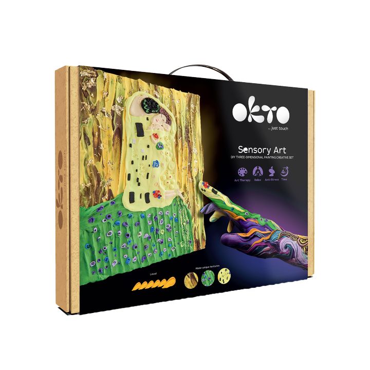 OKTO Sensory Art 3D-hobbyset De Kus, 30 × 40 cm