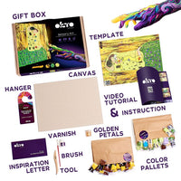 OKTO Sensory Art 3D-hobbyset De Kus, 30 × 40 cm – afbeelding 3