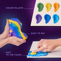 OKTO Sensory Art 3D-set Starry Night, 30 × 40 cm – afbeelding 5
