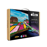 OKTO Sensory Art 3D-hobbyset Bloemenvelden in Nederland, 30 × 40 cm
