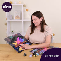 OKTO Sensory Art 3D-hobbyset Sydney Opera House, 30 × 40 cm – afbeelding 6