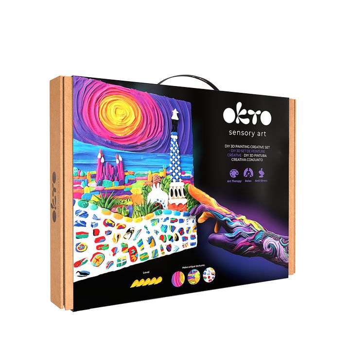 OKTO Sensory Art 3D-set Park Güell Barcelona, 30 × 40 cm