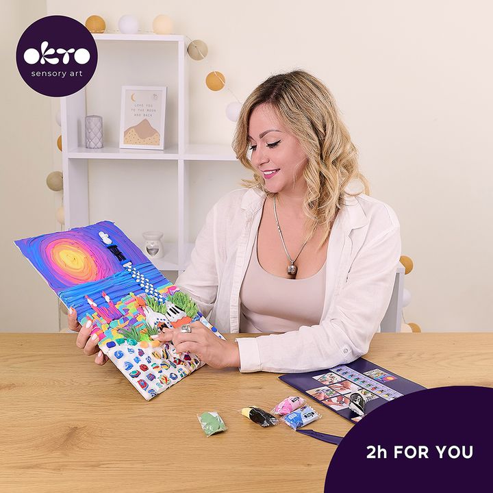 OKTO Sensory Art 3D-set Park Güell Barcelona, 30 × 40 cm – afbeelding 6