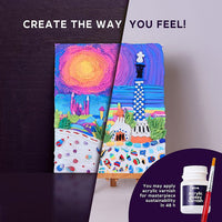 OKTO Sensory Art 3D-set Park Güell Barcelona, 30 × 40 cm – afbeelding 7