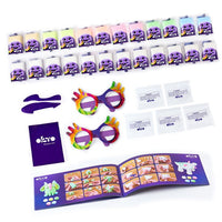 OKTO Air Clay luchtdrogende kleiset, 24 pastelkleuren × 10 g – afbeelding 2
