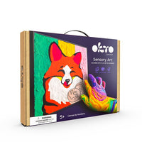 OKTO Sensory Art Air Clay-set Vos, 30 × 30 cm