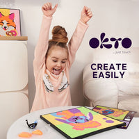 OKTO Sensory Art schilderen op nummer met Air Clay, haas – afbeelding 6