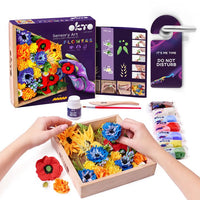 OKTO Modeling Clay Set in Wooden Frame, 21 x 21 cm, SLOBODA — image 2