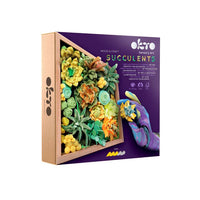 OKTO Sensory Art Succulents kleiset 21 × 21 cm – Energie