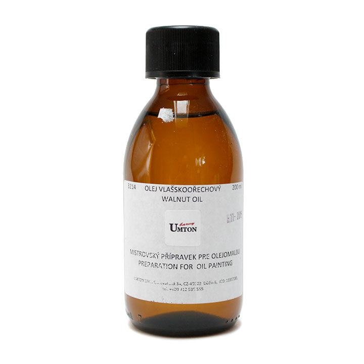 Umton walnotenolie voor olieverf – afbeelding 3