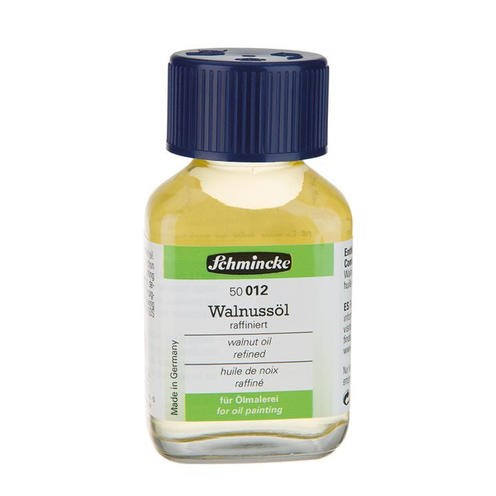 Schmincke walnotenolie voor olieverf en mediums 60 ml