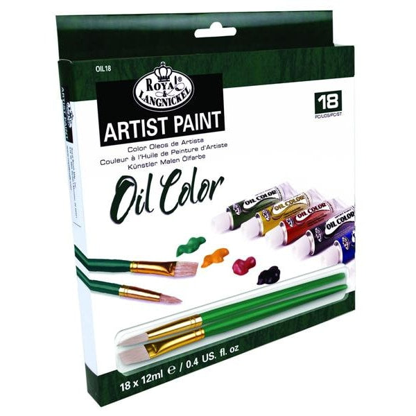 Royal & Langnickel olieverfset ARTIST Paint 18 × 12 ml