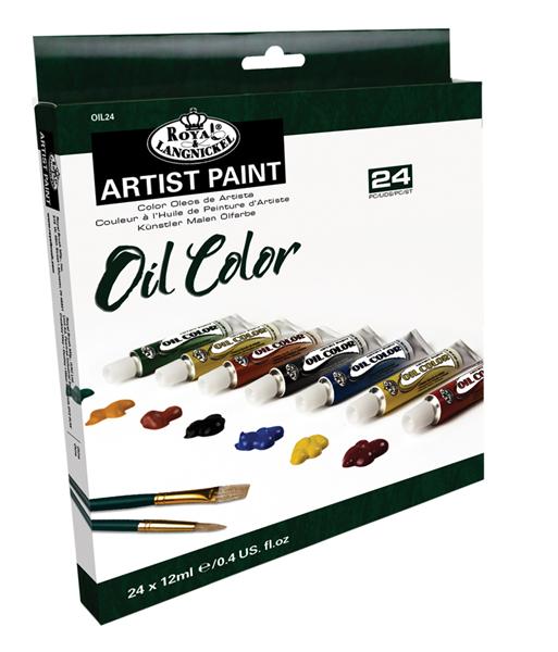 Royal & Langnickel ARTIST Paint olieverf, set 24 × 12 ml