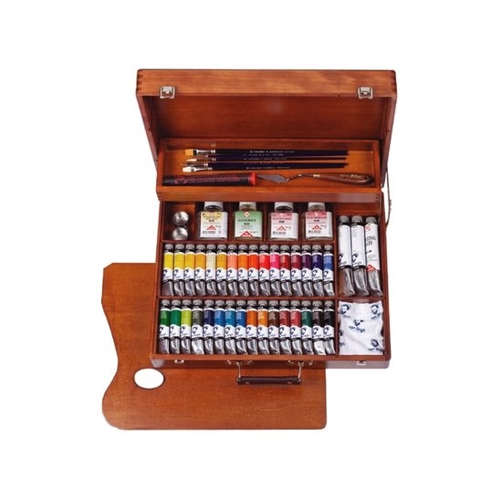 Van Gogh olieverf Superior Box – 32 kleuren met accessoires