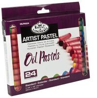 Royal & Langnickel oliepastels, set van 24 kleuren
