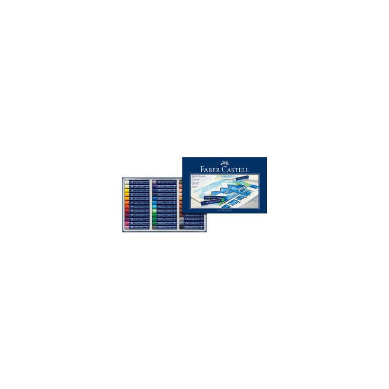 Faber-Castell Gofa oliepastels, set van 36 kleuren