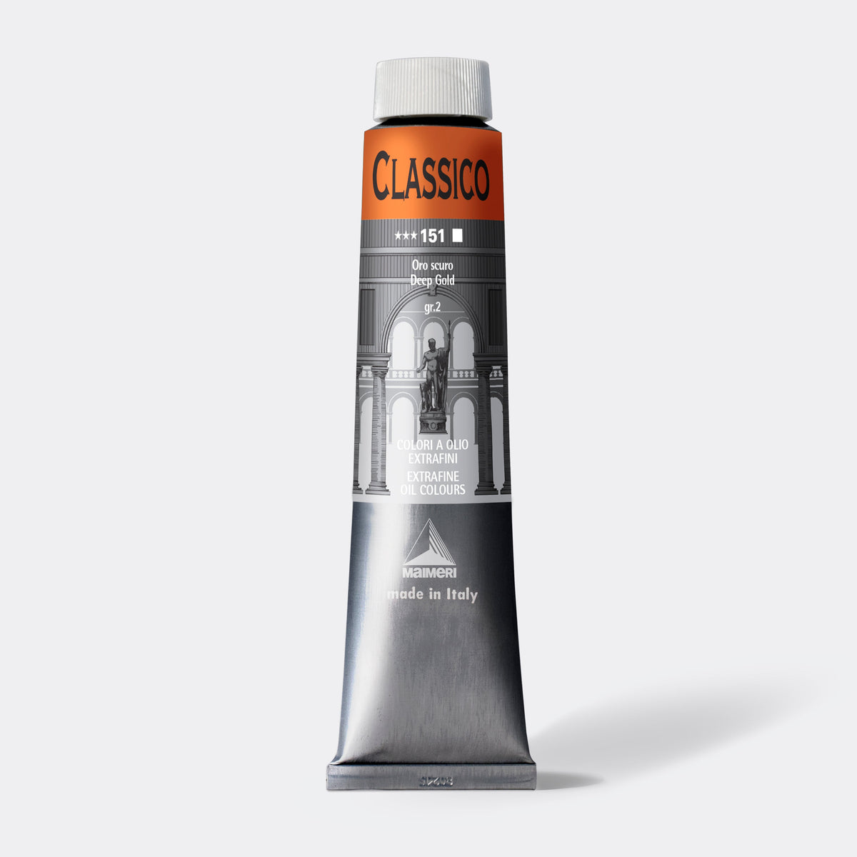 Olieverf Maimeri Classico 200 ml – Donker goud