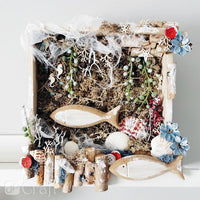 DP Craft 3D-decoratieslinger met blauwe bessen, 44 cm – afbeelding 2