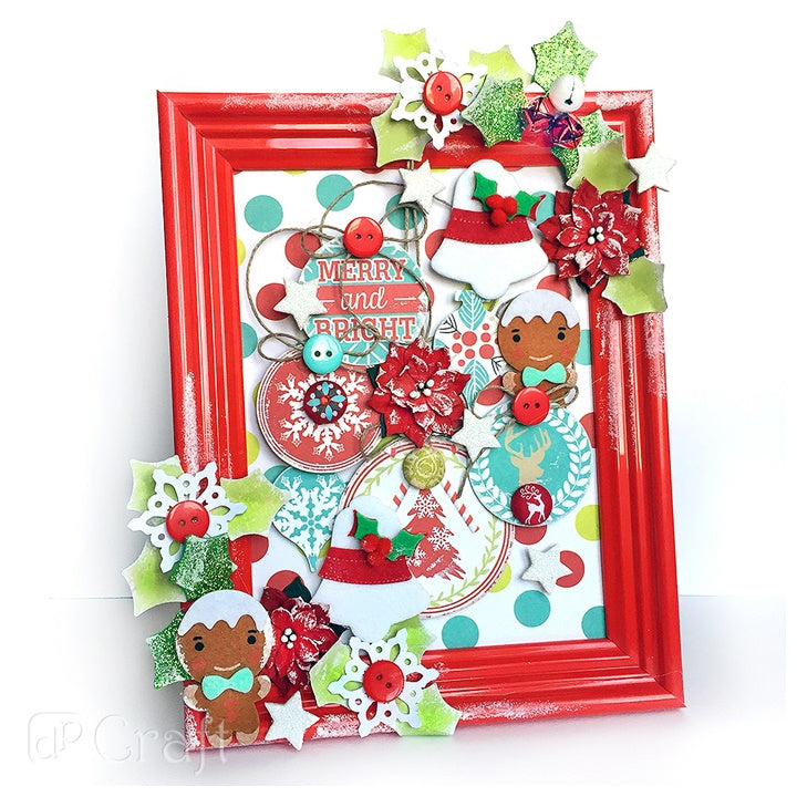 Figuurpons DP Craft sneeuwvlok 3,7 cm – afbeelding 2