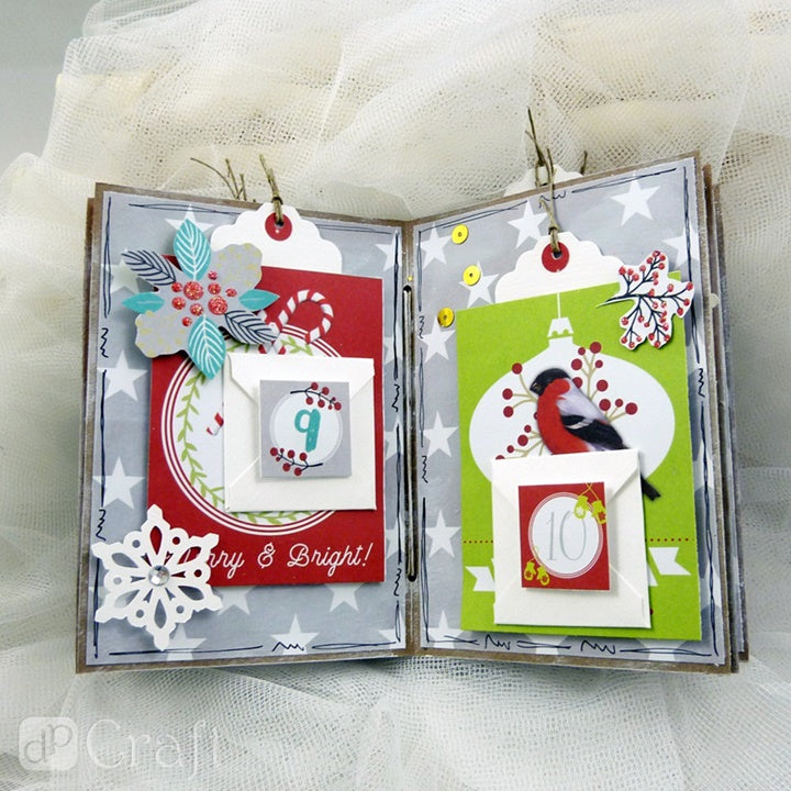 Figuurpons DP Craft sneeuwvlok 3,7 cm – afbeelding 5