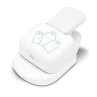 Figuurpons DP Craft wit 3-in-1 met bladwijzermotief
