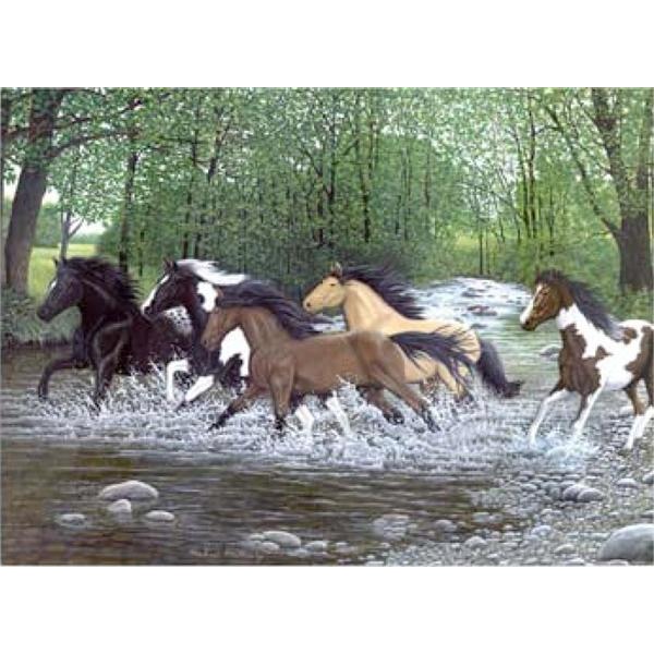 Painting Craft Set - Running Horses