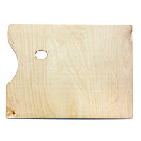 ARTMiE houten schilderspalet rechthoekig – 30 × 40 cm