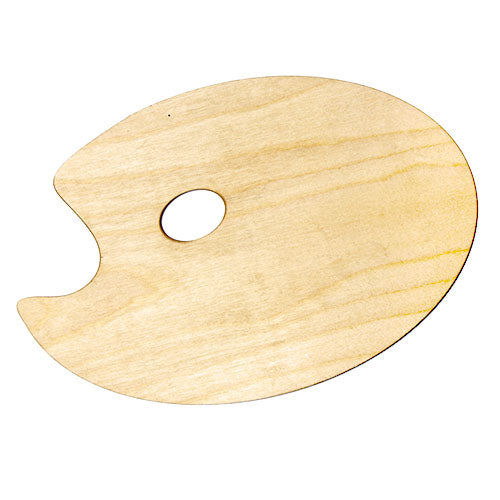 ARTMiE houten schilderspalet ovaal – 20 × 30 cm