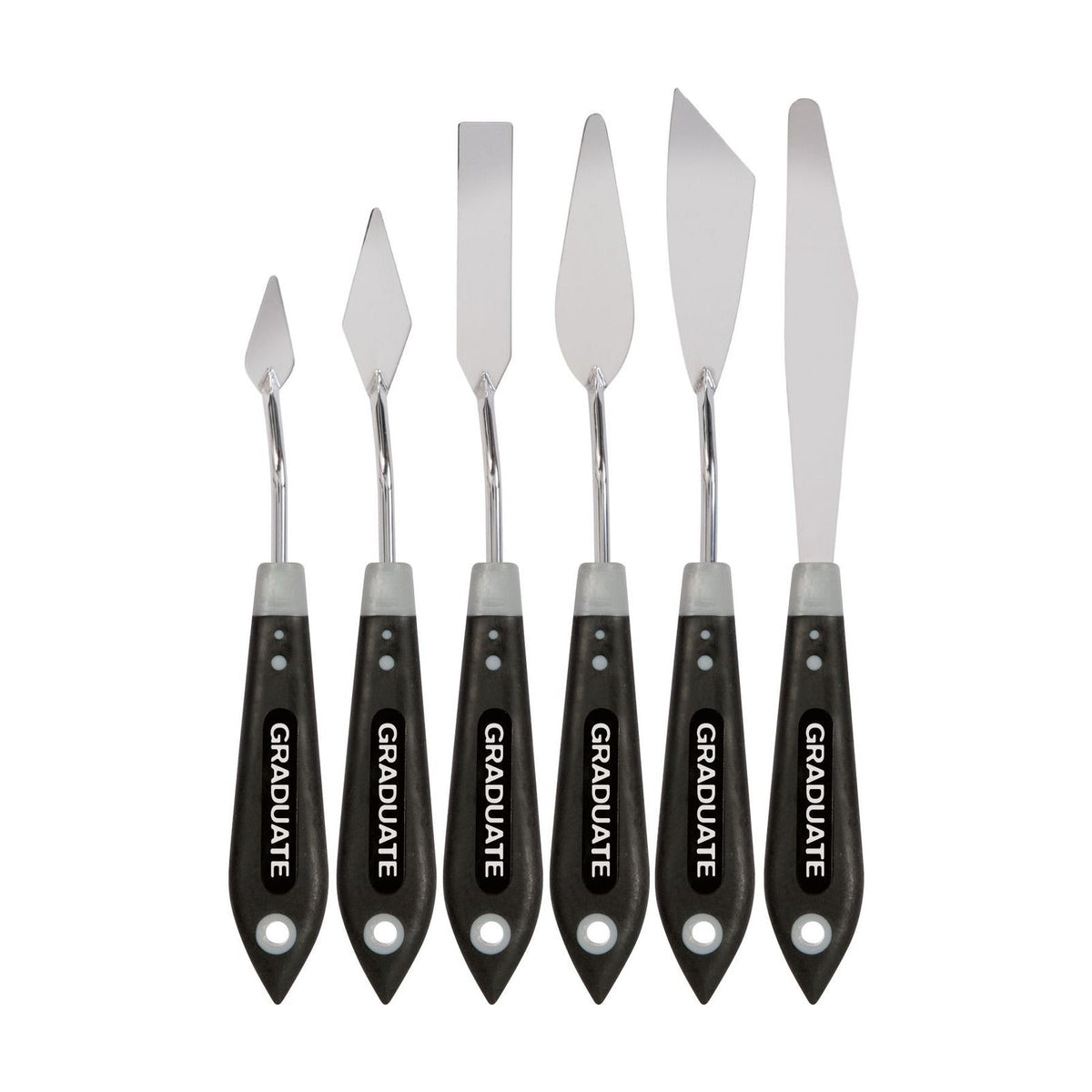 Paletmessen Daler-Rowney Graduate, set van 6 stuks