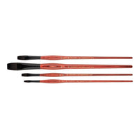 PanArt 3322 plat acrylpenseel, synthetisch haar