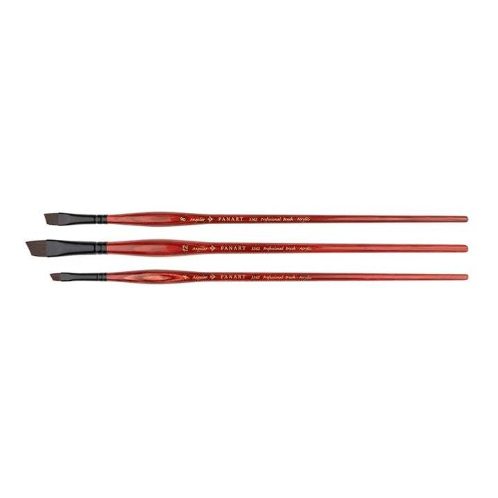 PanArt 3362 Angled Brush for Acrylic | various sizes — image 1