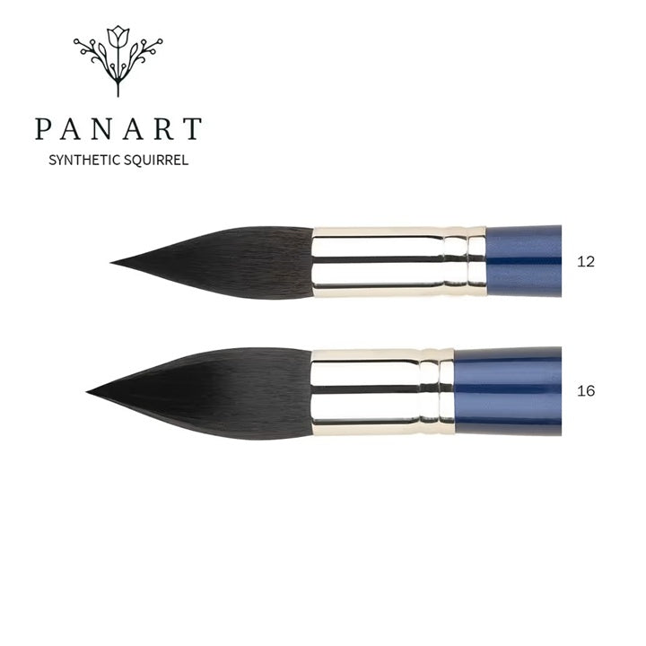 PanArt Mop 1181 verwaspenseel voor aquarel, maat 8–16 – afbeelding 2