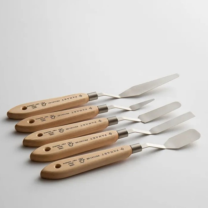 PanArt schildersmessenset, 5 stuks – afbeelding 2