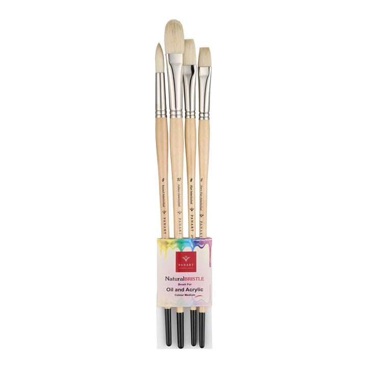 PanArt universele penselenset, 4 stuks