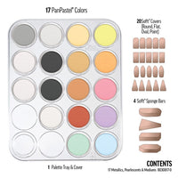 Golden PanPastel set metallic en parelmoer met mediums, 17 napjes – afbeelding 3