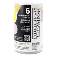 Golden PanPastel parelmoer softpastels, set van 6
