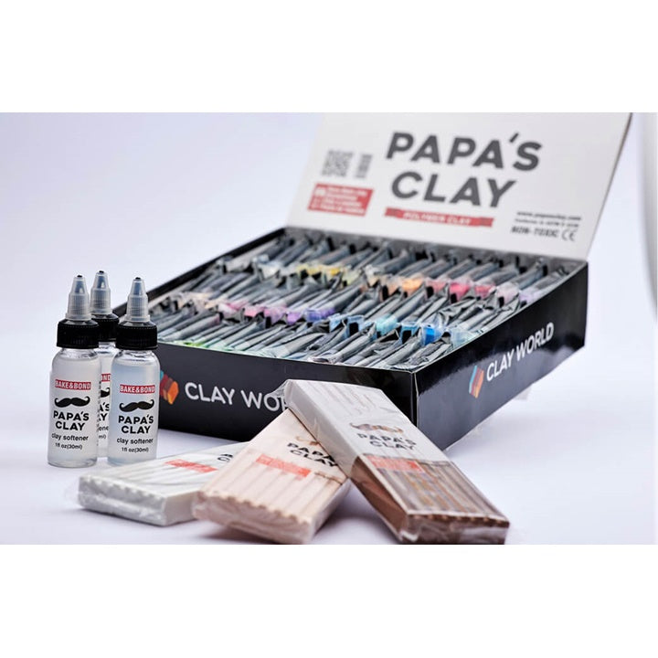 Papa's Clay Oil Softener for Polymer Clay, 30 ml — image 3