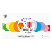 Nassau vouwpapier rond Ø 15 cm, 70 g/m² – 100 vel in 10 kleuren – afbeelding 2