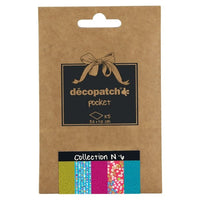 Decoupagepapier Clairefontaine Decopatch 30 × 40 cm, 5 vellen