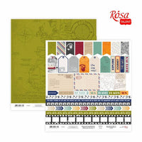 Rosa scrapbookpapier Make your journey 30,48 × 30,48 cm – afbeelding 5